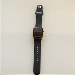 Apple Watch series 3 with case and charger
